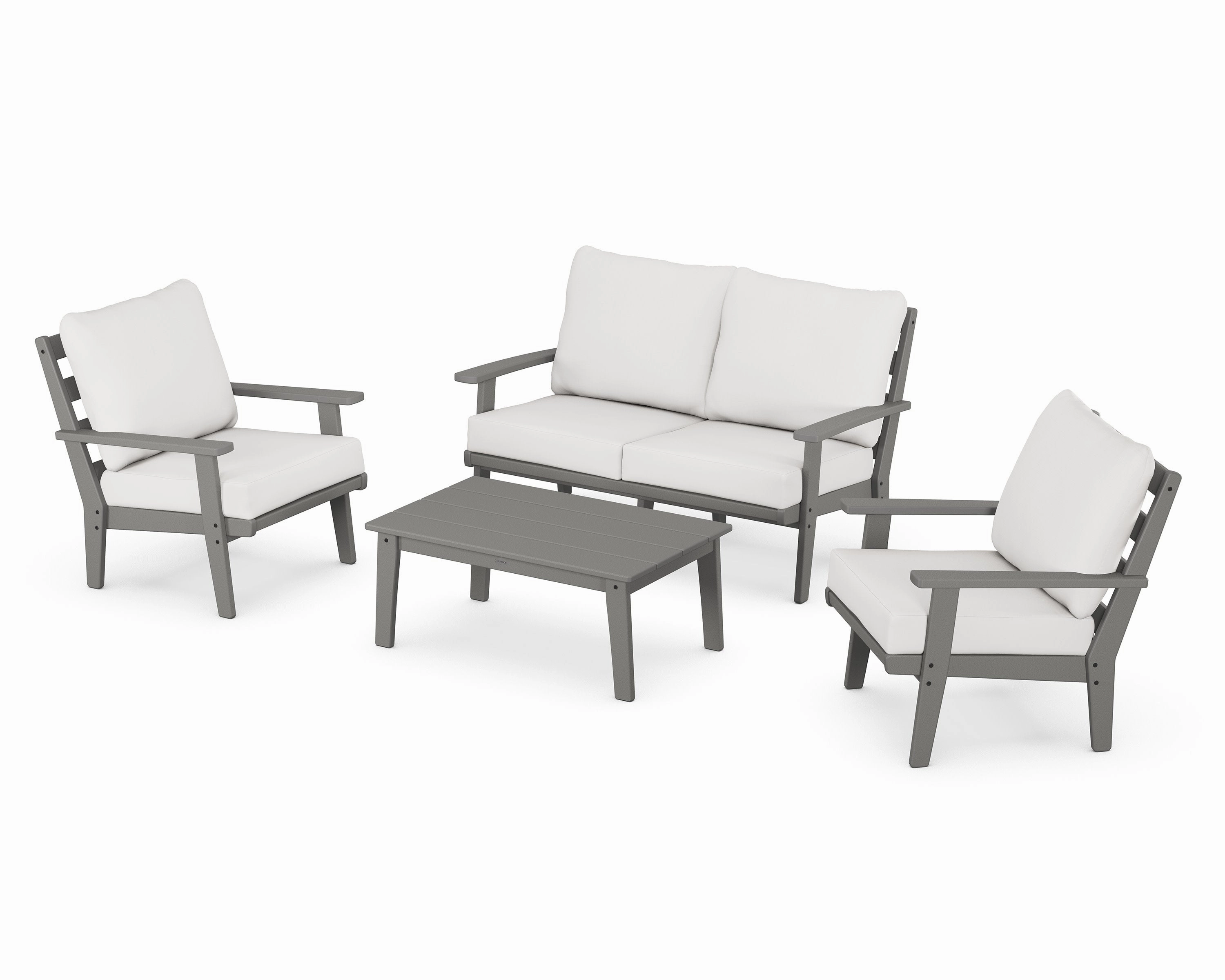 Grant Park 4-Piece Deep Seating Chair Set
