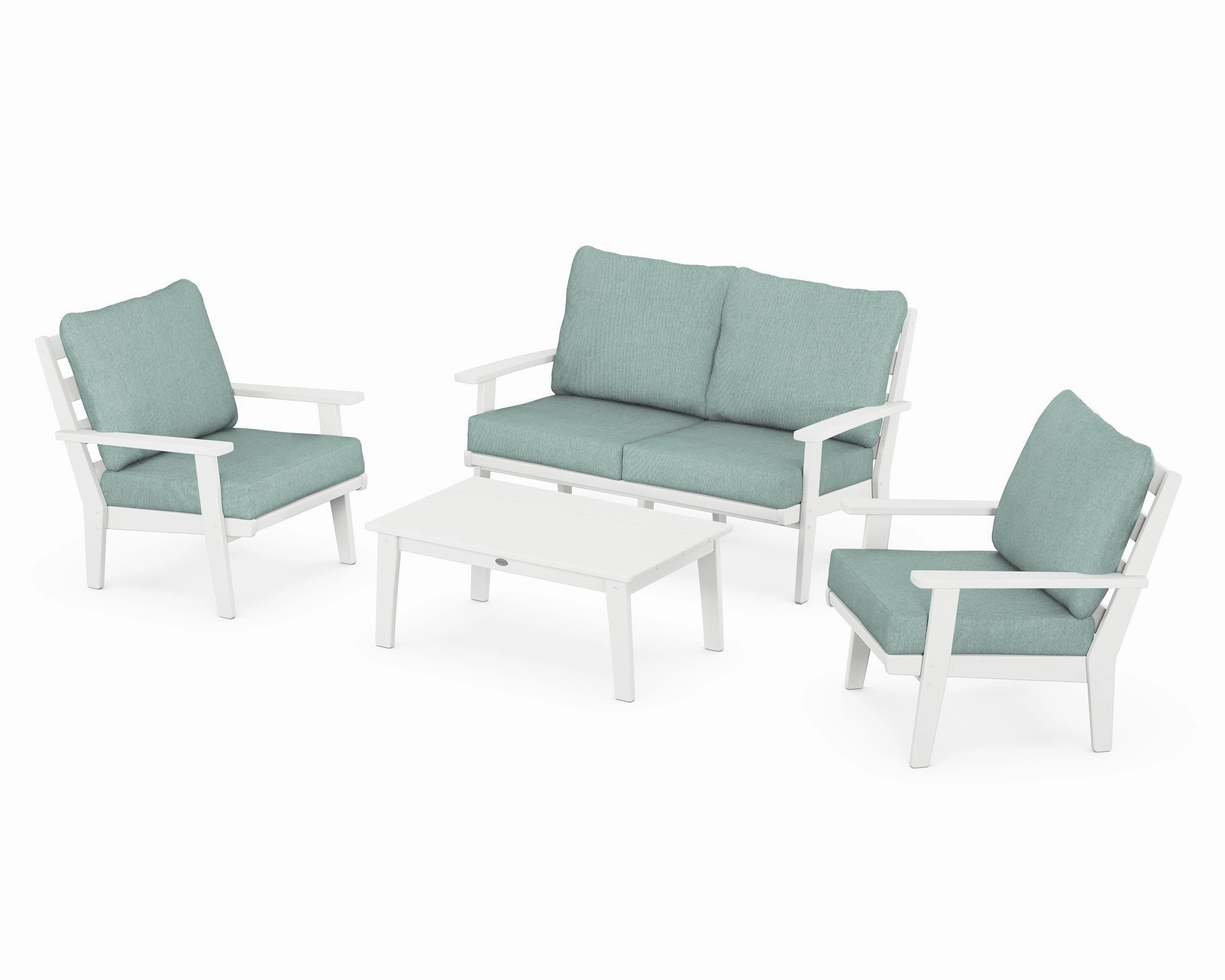 Grant Park 4-Piece Deep Seating Chair Set