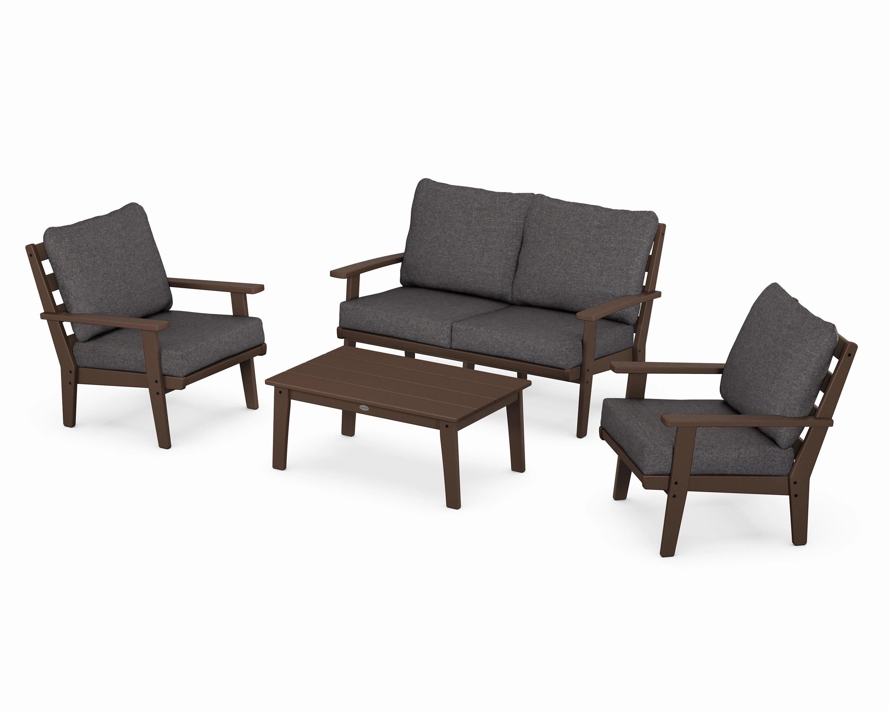 Grant Park 4-Piece Deep Seating Chair Set