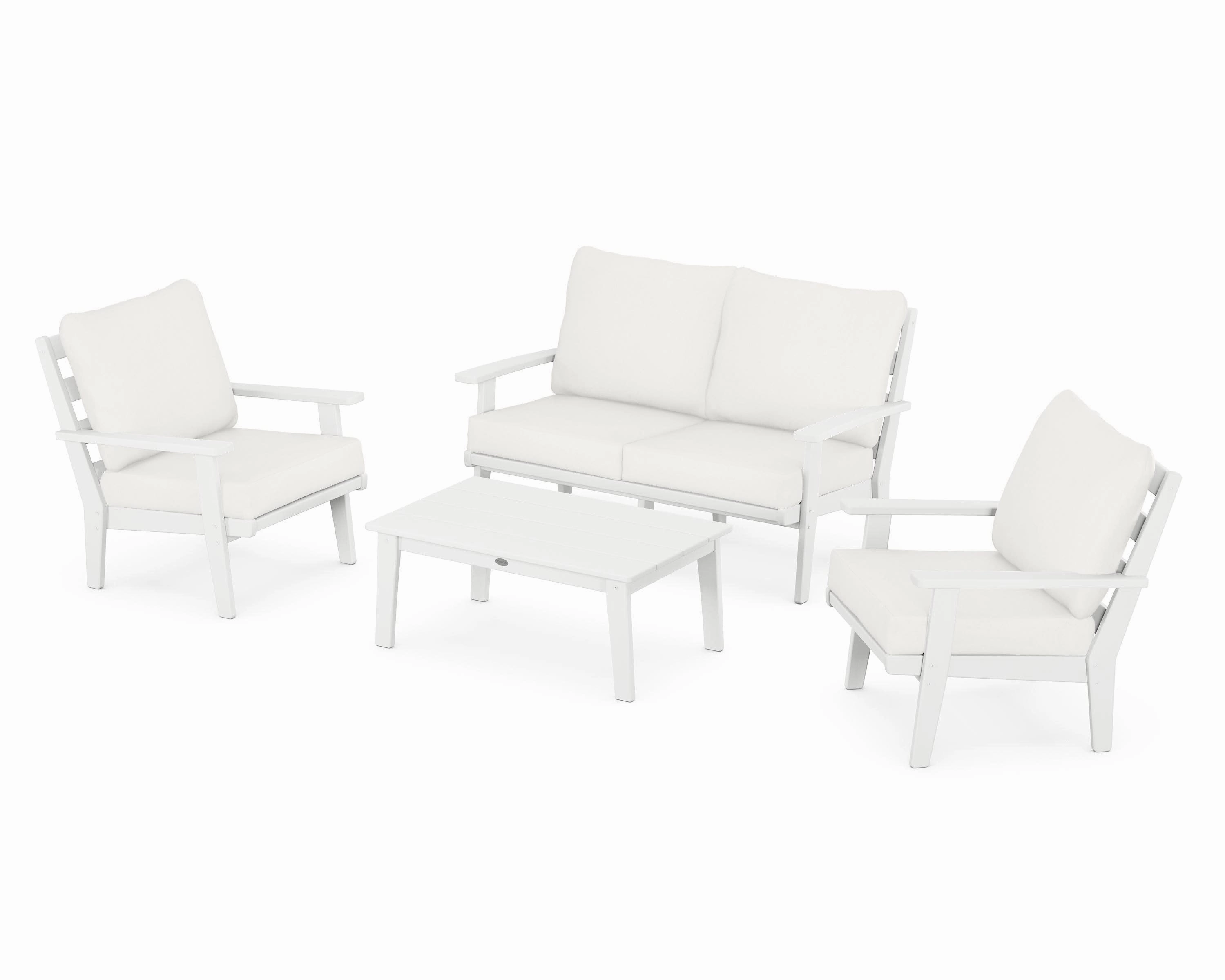 Grant Park 4-Piece Deep Seating Chair Set