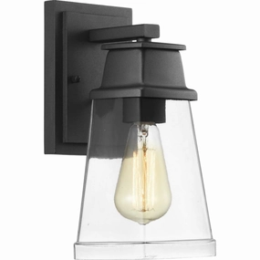Greene Ridge One Light Wall Lantern BlackOutdoor wall sconces with motion sensor