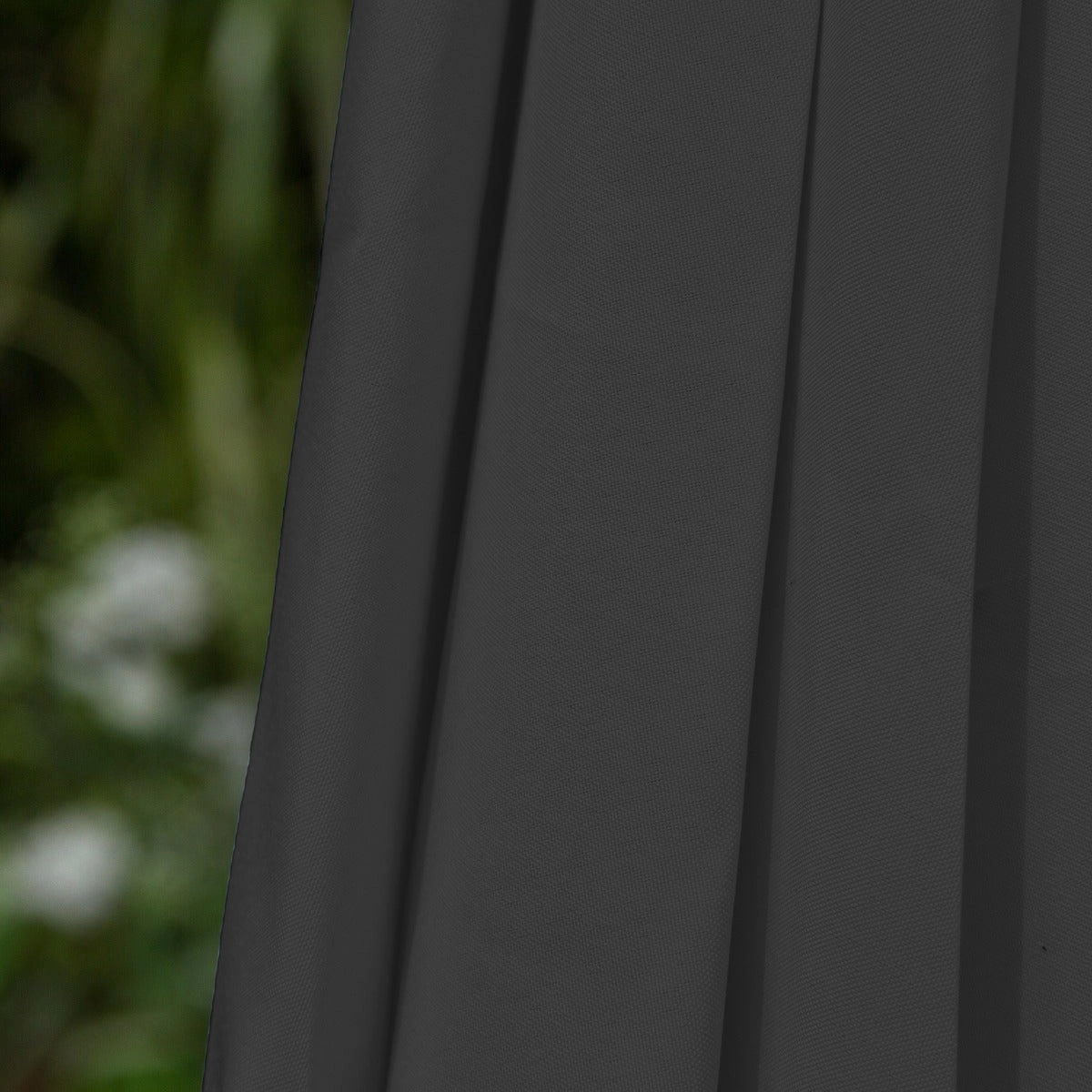 Grey 2.7m LED Tilt Parasol