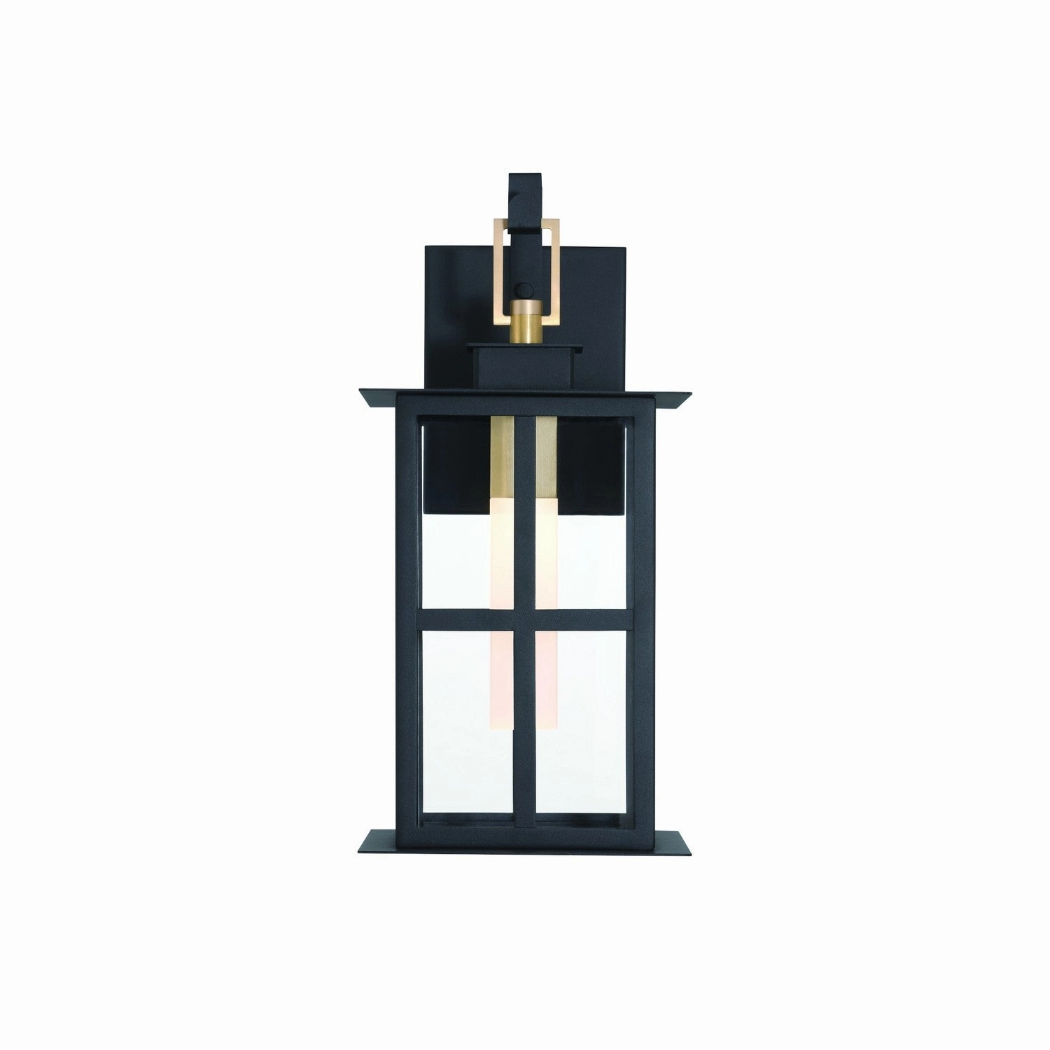 Greyson LED Wall Sconce Brass-BlackOutdoor wall sconces with motion sensor