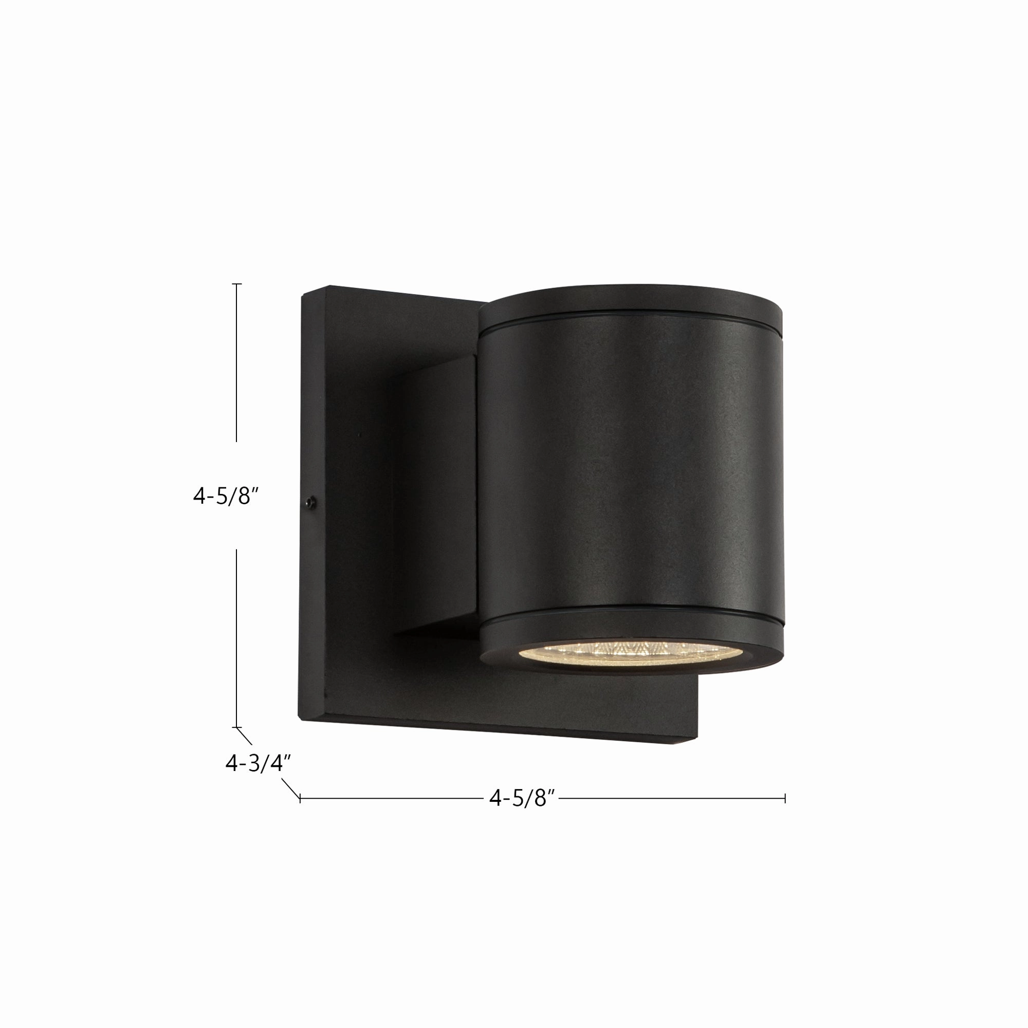 Griffith LED Exterior Wall Mount Textured Black