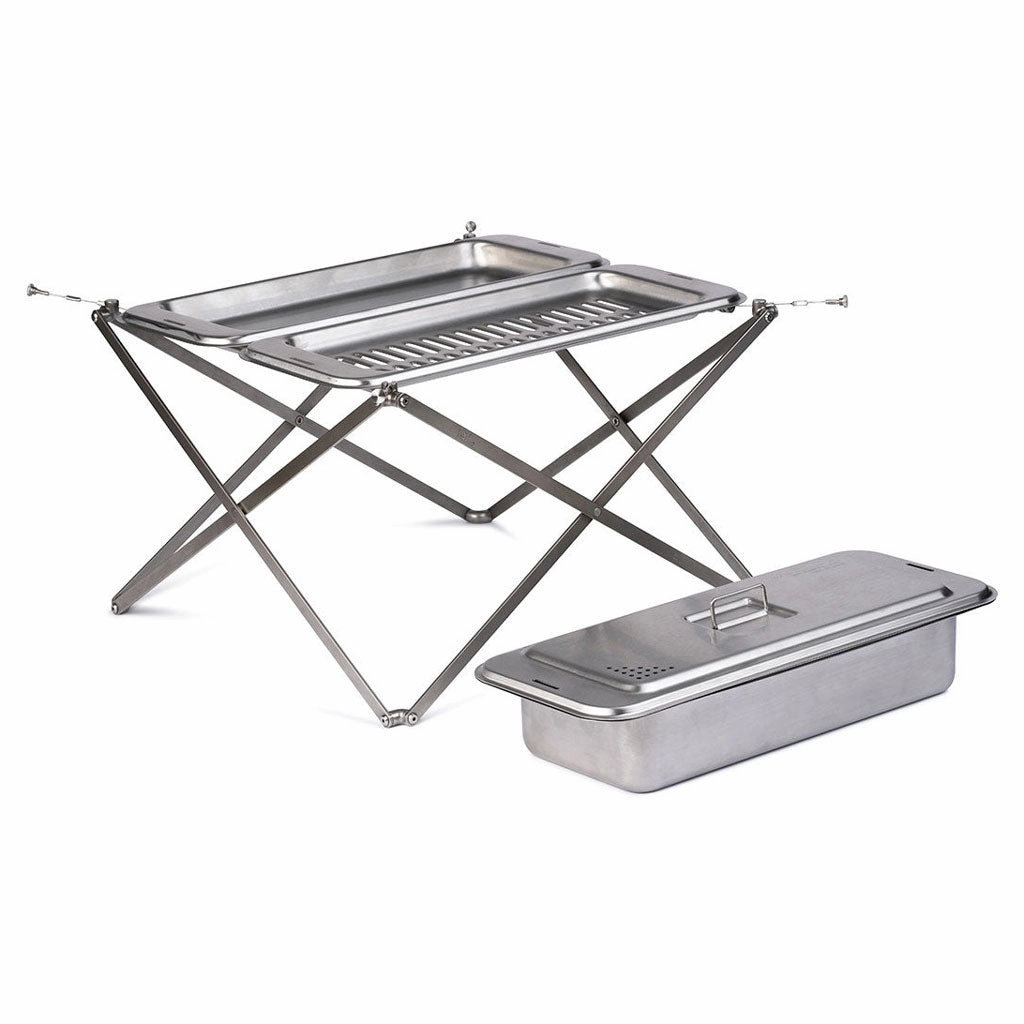 Grill & Cook Set Combo heavy-duty garden utility cart with handle