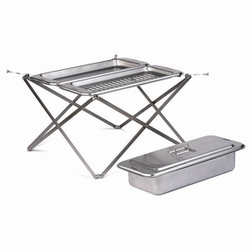 Grill & Cook Set Combo heavy-duty garden utility cart with handle