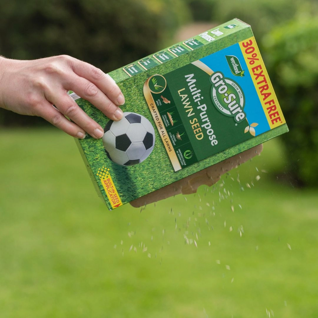 Gro-Sure Multi-Purpose Lawn Seed 30% Extra Free - 13m Coverage