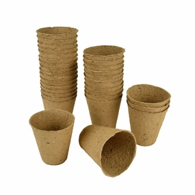 Gro-Sure Round Fibre Pots premium quality garden tool set with case