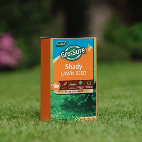 Gro-Sure Shady Lawn Seed - 10m Coverage premium quality garden tool set with case