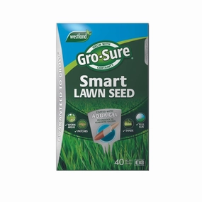 Gro-Sure Smart Lawn Seed premium quality garden tool set with case