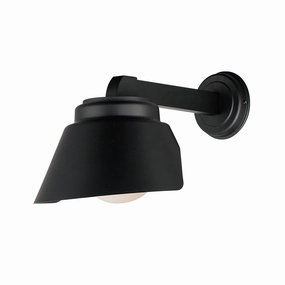 Habit One Light Outdoor Wall Sconce BlackOutdoor wall sconces with motion sensor