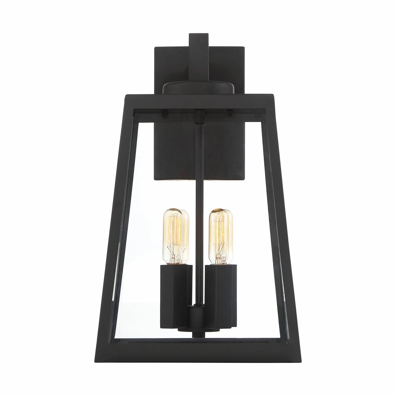 Halifax Four Light Wall Lantern Matte Black