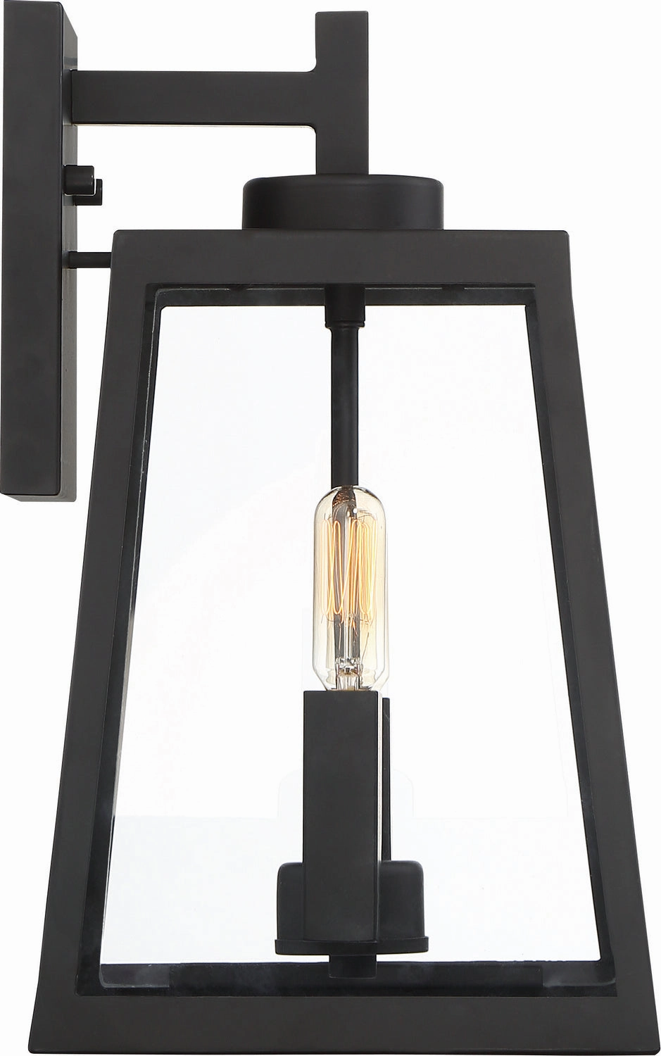 Halifax Two Light Wall Lantern Matte Black