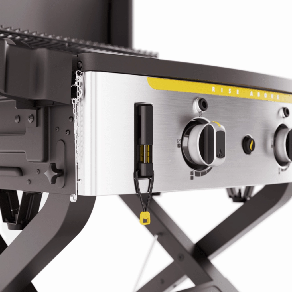 Halo Elite 2B 4 Zone 2 Burner Liquid Propane  Freestanding Outdoor Gas Griddle HZ-1003-XNA