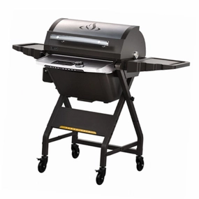 Halo Prime 1100 Portable Outdoor Pellet Grill with Cart HS-1003-XNA large capacity charcoal BBQ grills