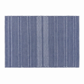 Halsey Rug - Blue Rugwaterproof outdoor patio rug