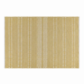 Halsey Rug - Mustard Yellow Rugwaterproof outdoor patio rug