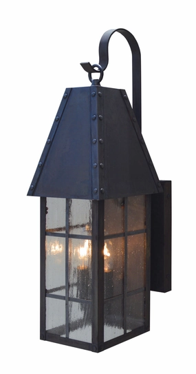 Hampton Two Light Wall Mount Mission BrownOutdoor wall sconces with motion sensor