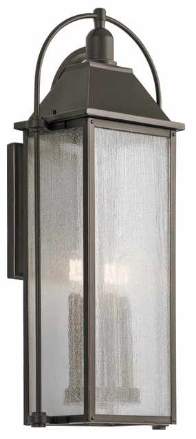 Harbor Row Four Light Outdoor Wall Mount Olde BronzeOutdoor wall sconces with motion sensor