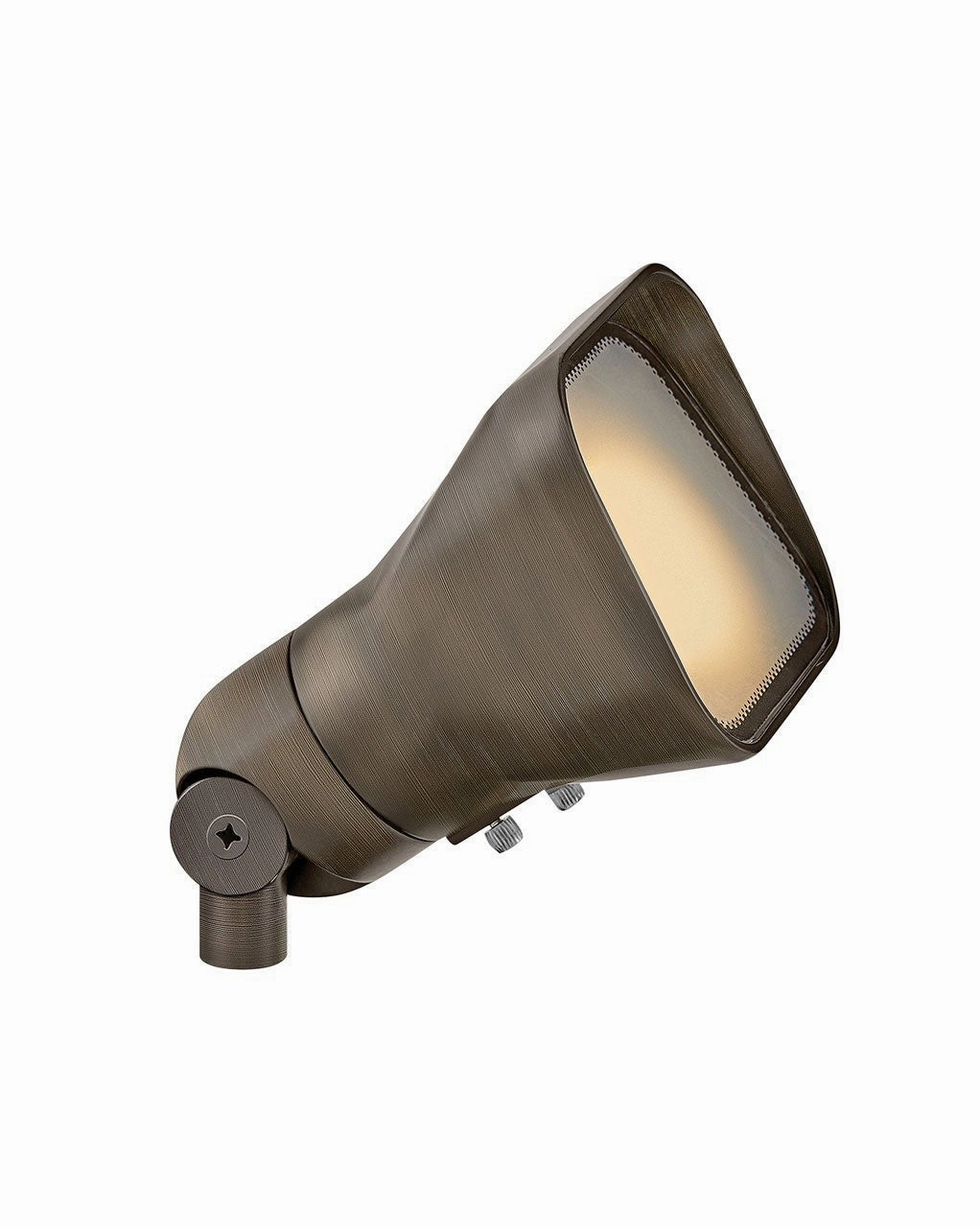 Hardy Island Accent Flood Light One Light Landscape Accent Matte BronzeColor changing landscape spotlights