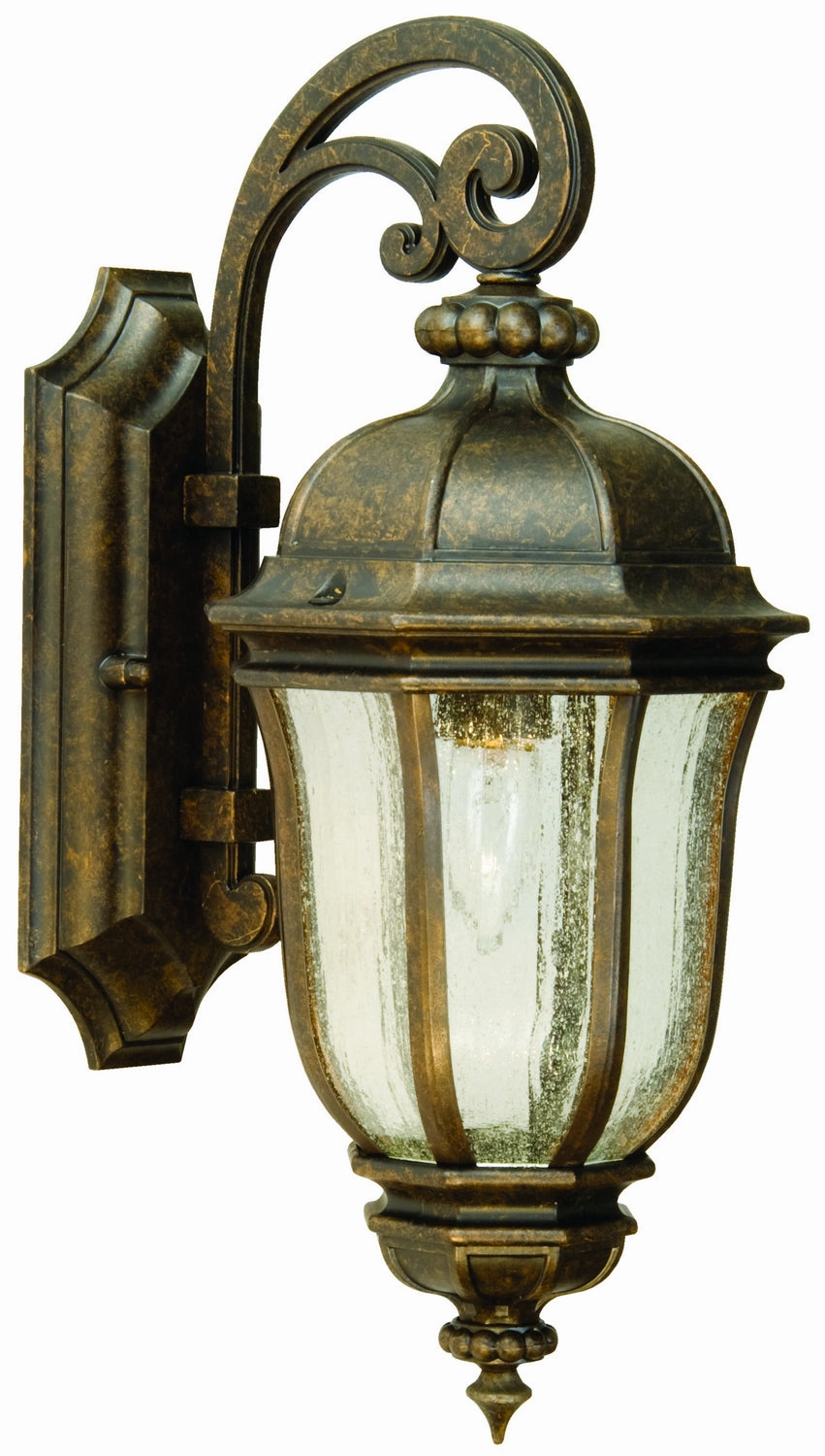 Harper One Light Outdoor Wall Lantern Peruvian Bronze Outdoor