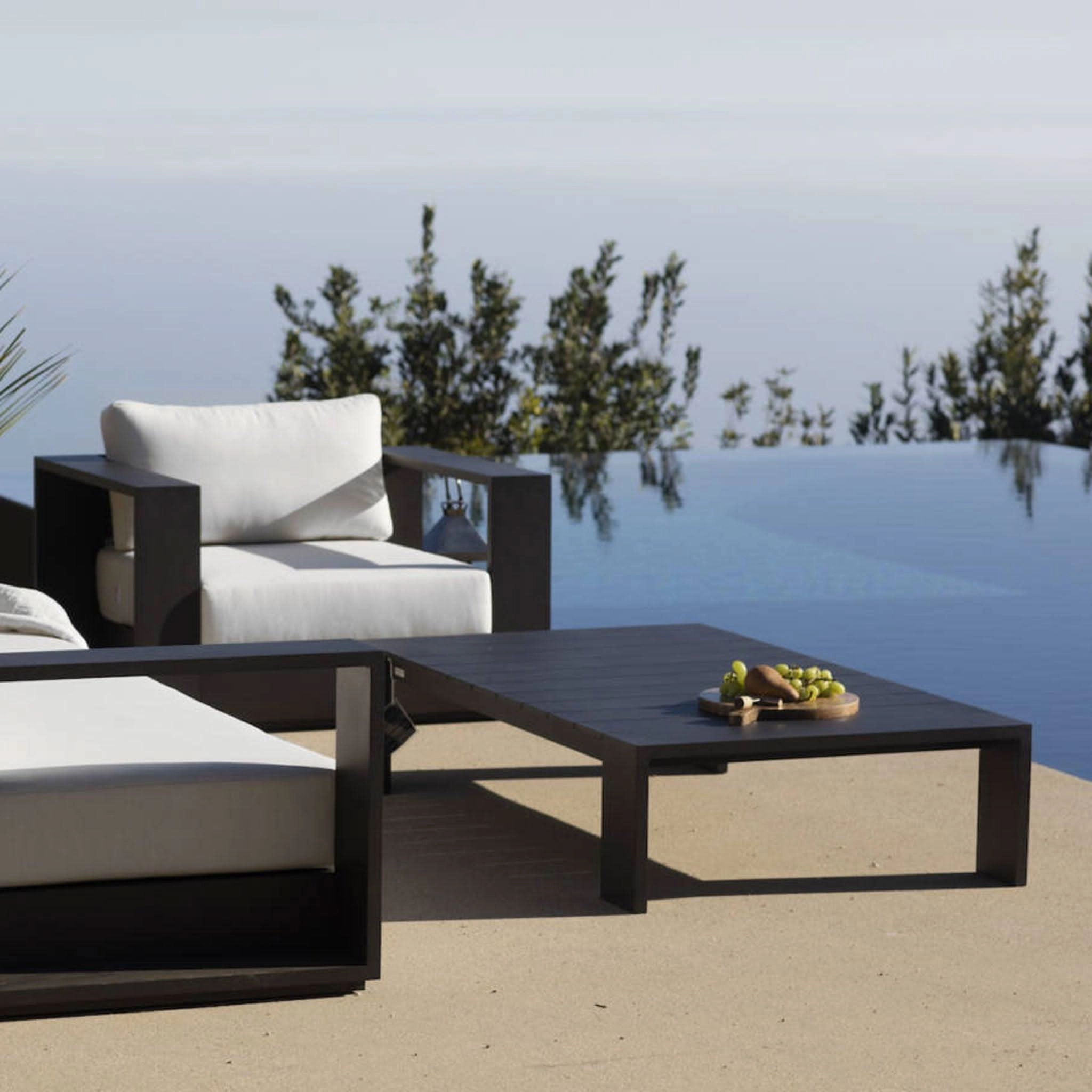 Hayman Aluminum Coffee Table