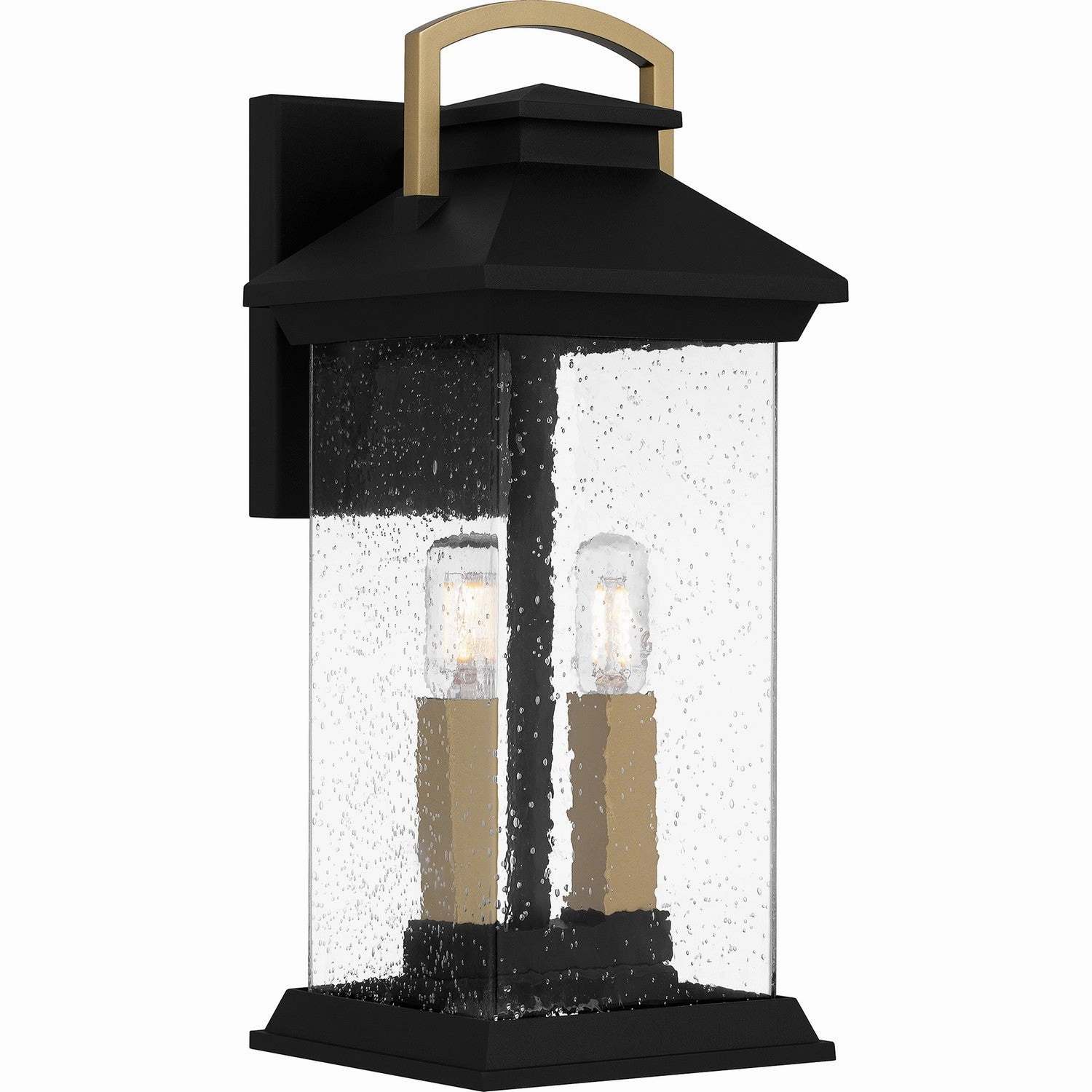 Henderson Two Light Outdoor Wall Mount Earth BlackOutdoor wall sconces with motion sensor