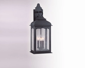 Henry Street Three Light Wall Lantern Textured BronzeOutdoor wall sconces with motion sensor