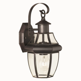 Heritage One Light Wall Sconce Painted BronzeOutdoor wall sconces with motion sensor