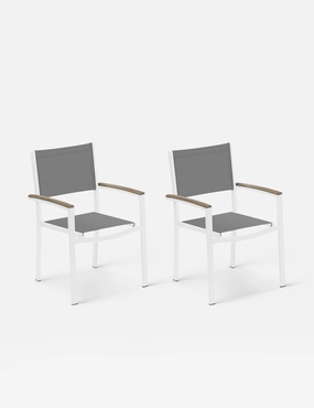 Hermes Indoor / Outdoor Dining Chair (Set of 2)outdoor patio dining furniture set