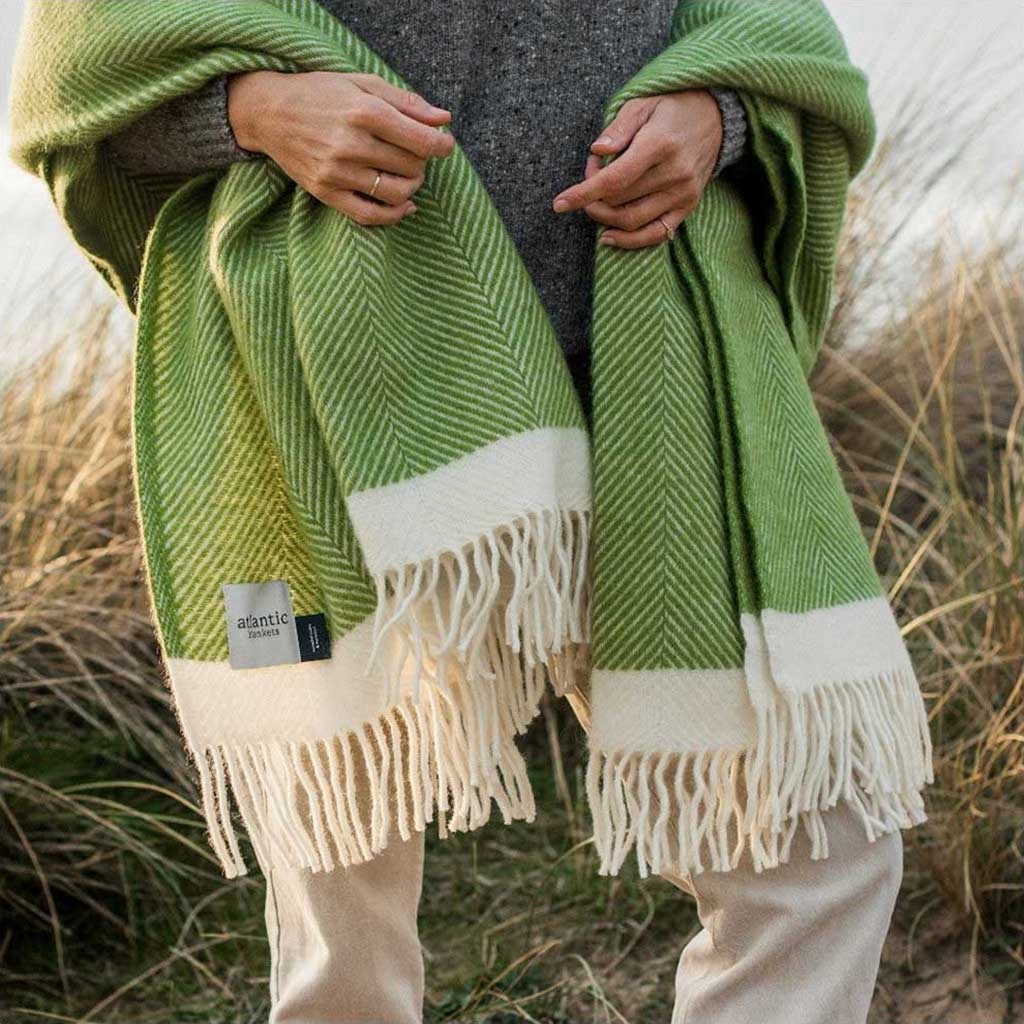 Herringbone Wool Blanket