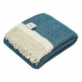 Herringbone Wool Blanket durable outdoor garden light fixtures