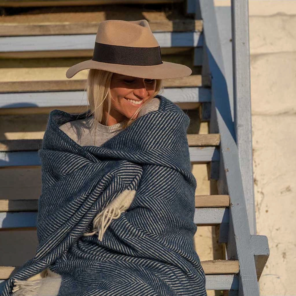 Herringbone Wool Blanket