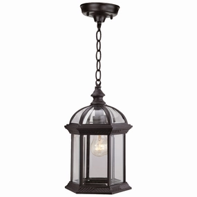 Hexagon Outdoor PendantWeatherproof outdoor lighting