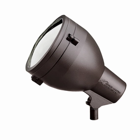 Hid High Intensity Discharge One Light Accent Textured Architectural BronzeColor changing landscape spotlights