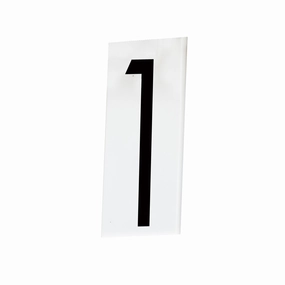 House Number 1 - SingletonWeatherproof outdoor lighting