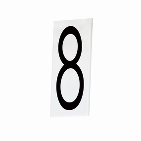 House Number 8 - SingletonWeatherproof outdoor lighting