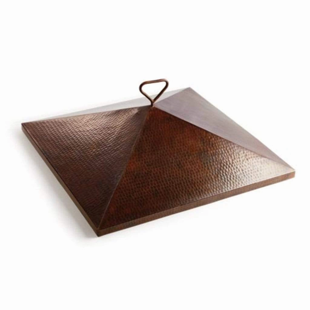 HPC 26 X 26 Copper Square Sierra Fire Pit Cover FPHC-36SIERRA-SQFireproof mat for under fire pit