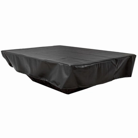 HPC Fire 102x40 inch Rectangle Black Vinyl Fire Pit Cover FPC-102X40Fireproof mat for under fire pit