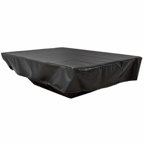 HPC Fire 130x30 inch Rectangle Black Vinyl Fire Pit Cover FPC-130X30Fireproof mat for under fire pit