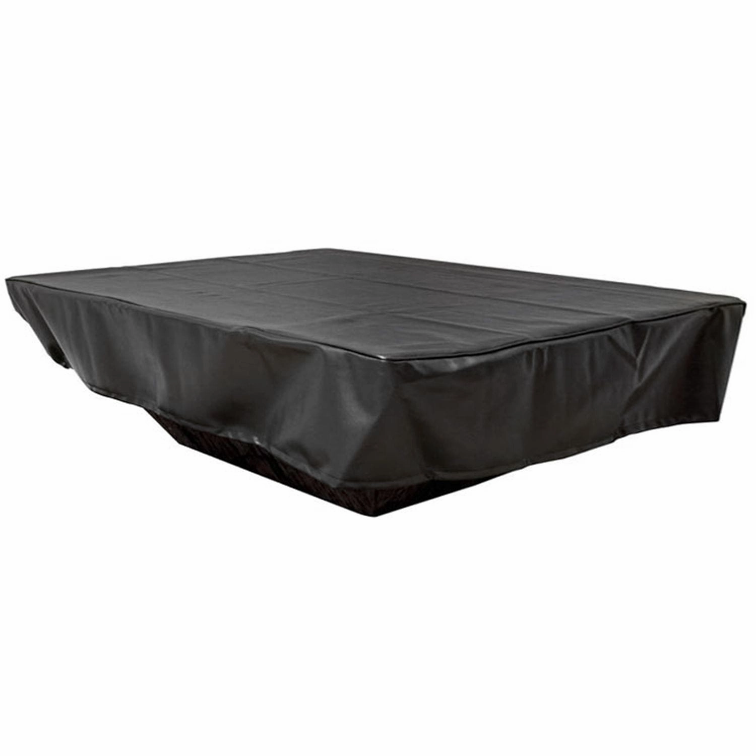 HPC Fire 130x30 inch Rectangle Black Vinyl Fire Pit Cover FPC-130X30Fireproof mat for under fire pit