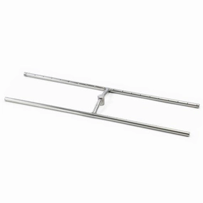 HPC Fire 18" x 6" H-Burner Kit Fire Pit HBSB18Fireproof mat for under fire pit