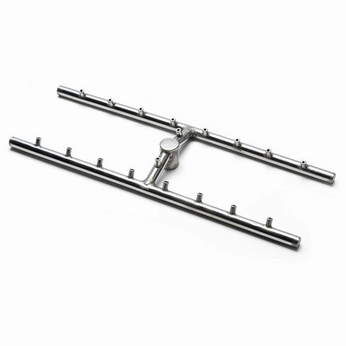 HPC Fire 18x6 inch H Torpedo Burner for Fire Pit TOR-HBSB18 KITFireproof mat for under fire pit