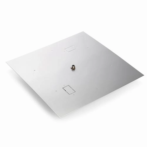 HPC Fire 24 inch Square Flat Fire Pit Burner Pan 571-24SQFireproof mat for under fire pit