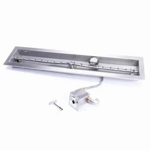 HPC Fire 24" Linear Trough Fire Pit insert MLFPK24 TRGH-FLEX