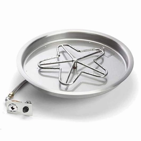 HPC Fire 25" Round Bowl Fire Pit Insert Kit TOR-PENTA25FPK-NGportable outdoor fire pit with lid