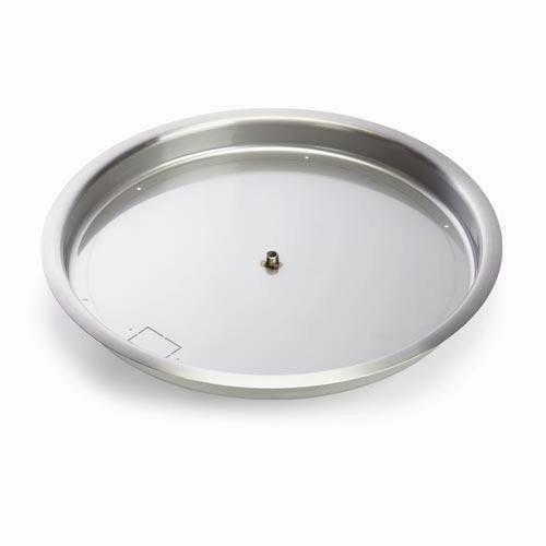 HPC Fire 25" Round Bowl Pan 570-25Fireproof mat for under fire pit