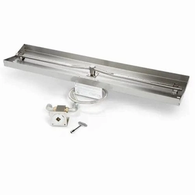 HPC Fire 25 X 8" Linear Interlink Pan MLFPK25X8-L-FLEXportable outdoor fire pit with lid