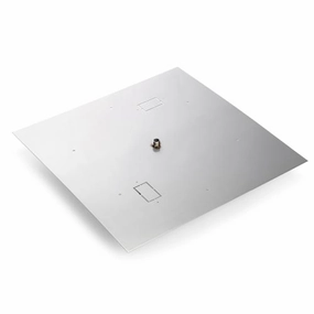 HPC Fire 30 inch Square Flat Fire Pit Burner Pan 571-30SQFireproof mat for under fire pit