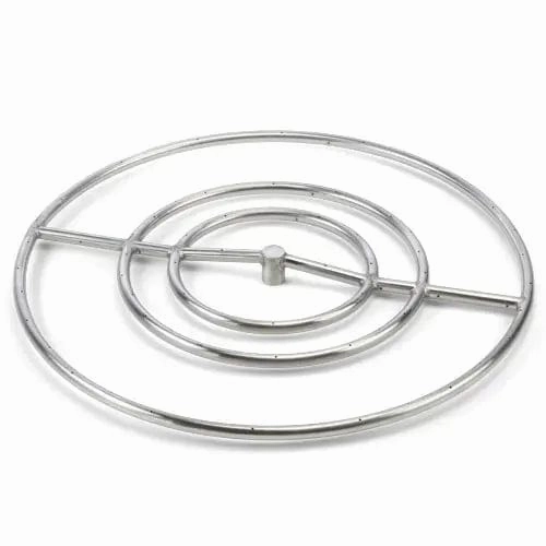 HPC Fire 30" Round Burner Fire Pit Kit FPS30Fireproof mat for under fire pit